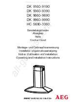 AEG DK 5690-3360 Operating And Installation Instructions preview