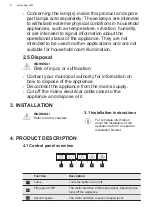 Preview for 8 page of AEG DLE0630B User Manual