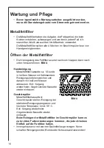 Preview for 14 page of AEG DM 8400 Operating And Installation Instructions