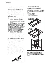 Preview for 8 page of AEG DPB0601W User Manual