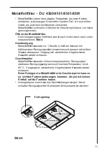 Preview for 11 page of AEG DU 3150 Operating And Installation Instructions