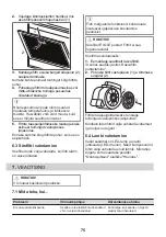 Preview for 75 page of AEG DVB5860B User Manual