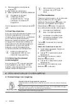 Preview for 14 page of AEG DVE5661HB User Manual