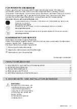 Preview for 17 page of AEG DVE5661HB User Manual