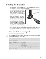 Preview for 33 page of AEG FAVORIT 44082 i User Information