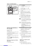 Preview for 15 page of AEG FAVORIT 55402 VI User Manual