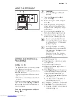 Preview for 15 page of AEG FAVORIT 88009 User Manual