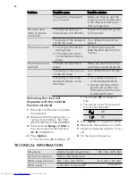 Preview for 20 page of AEG FAVORIT 88009 User Manual