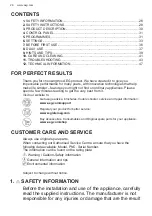 Preview for 26 page of AEG FD395V User Manual