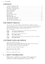 Preview for 2 page of AEG FD660VP User Manual