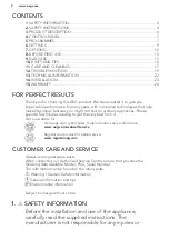 Preview for 2 page of AEG FFE83800PM User Manual