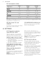 Preview for 8 page of AEG FFS5260LZW User Manual