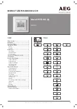 Preview for 2 page of AEG FRTD 903 (S) User Manual