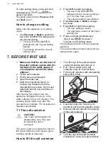 Preview for 14 page of AEG FSB53637P User Manual