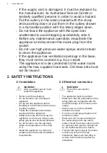 Preview for 4 page of AEG FSE32407Z User Manual