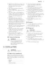 Preview for 7 page of AEG HG795450XB User Manual