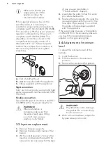 Preview for 8 page of AEG HGB75301UM User Manual