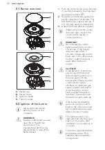 Preview for 12 page of AEG HGB75301UM User Manual