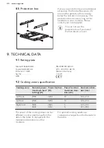 Preview for 20 page of AEG HKL65310XB User Manual