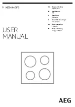 Preview for 1 page of AEG IKE84445FB User Manual