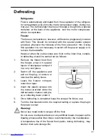 Preview for 14 page of AEG Integrating Freezer Operating Instructions Manual