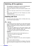 Preview for 15 page of AEG Integrating Freezer Operating Instructions Manual