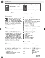 Preview for 23 page of AEG KD 7.0 Operation And Safety Notes