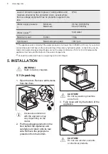 Preview for 8 page of AEG L6FBG142R User Manual