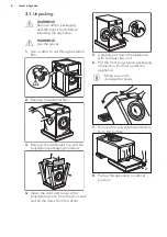 Preview for 6 page of AEG L6FBI821U User Manual