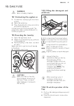 Preview for 17 page of AEG L6FE7261IM User Manual