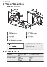 Preview for 8 page of AEG L7WBG741R User Manual