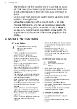 Preview for 6 page of AEG L7WEE862S User Manual