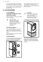 Preview for 14 page of AEG L7WEE862S User Manual