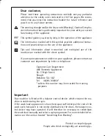 Preview for 2 page of AEG LAVAMAT 12710 TURBO ELECTRONIC Instruction Booklet