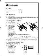 Preview for 27 page of AEG LAVAMAT 14700 VIT TURBO Instruction Booklet