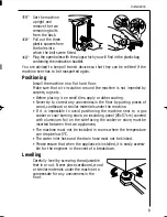 Preview for 51 page of AEG LAVAMAT 14700 VIT TURBO Instruction Booklet