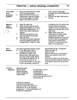 Preview for 15 page of AEG LAVAMAT 2004 Operating Instructions Manual