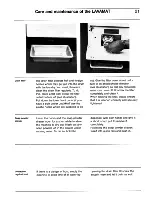 Preview for 21 page of AEG LAVAMAT BELLA 1103 Operating Instructions Manual