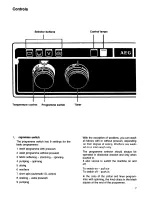 Preview for 7 page of AEG Lavamat regina 2003 Operating Instructions Manual