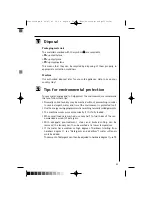 Preview for 7 page of AEG LAVAMAT TRIATHLON 60820 Instruction Booklet