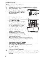 Preview for 18 page of AEG LAVAMAT W 1050 ELECTRONIC User Information