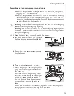 Preview for 33 page of AEG LAVAMAT W 1050 ELECTRONIC User Information