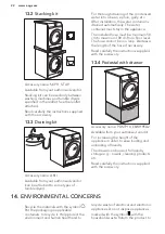 Preview for 22 page of AEG LAVATHERM 8DBG841 User Manual