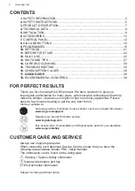 Preview for 2 page of AEG LFR61844B User Manual