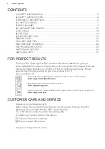 Preview for 2 page of AEG LP 1480 F User Manual