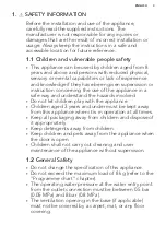 Preview for 3 page of AEG LP 1480 F User Manual