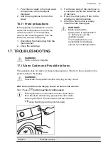 Preview for 45 page of AEG LWR7496O4B User Manual