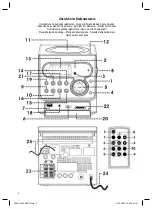 Preview for 3 page of AEG MC 4406 CD/MP3 Instruction Manual & Guarantee