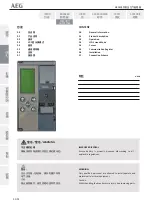 Preview for 34 page of AEG ME09 Installation, Operation And Maintenance Manual