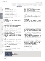 Preview for 38 page of AEG ME09 Installation, Operation And Maintenance Manual